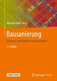 Cover image: Bausanierung 7th edition 9783658281472