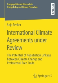 Cover image: International Climate Agreements under Review 9783658281502