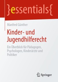 Cover image: Kinder- und Jugendhilferecht 9783658281663