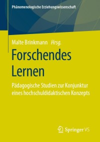 Cover image: Forschendes Lernen 1st edition 9783658281724