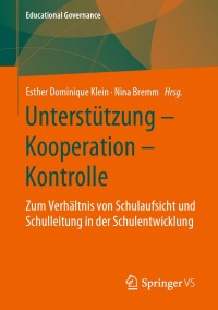 Omslagafbeelding: Unterstützung – Kooperation – Kontrolle 1st edition 9783658281762