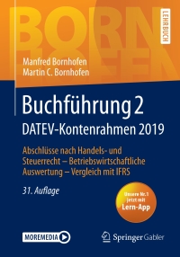 Cover image: Buchführung 2 DATEV-Kontenrahmen 2019 31st edition 9783658282561