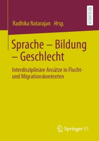 Omslagafbeelding: Sprache – Bildung – Geschlecht 9783658283407