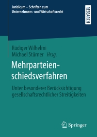 Immagine di copertina: Mehrparteienschiedsverfahren 9783658283834
