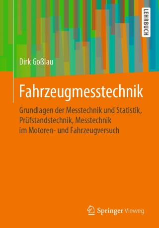 Cover image: Fahrzeugmesstechnik 9783658284787