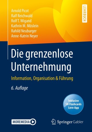 Titelbild: Die grenzenlose Unternehmung 6th edition 9783658285647