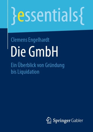 Cover image: Die GmbH 9783658285722