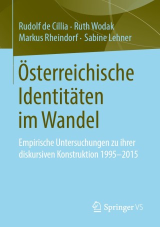 Cover image: Österreichische Identitäten im Wandel 9783658287009