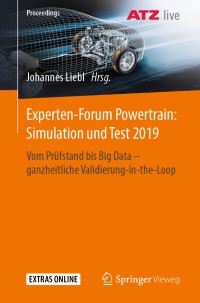 Cover image: Experten-Forum Powertrain: Simulation und Test 2019 1st edition 9783658287061