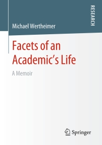 Cover image: Facets of an Academic’s Life 9783658287696