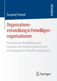 Cover image: Organisationsentwicklung in Freiwilligenorganisationen 9783658287887
