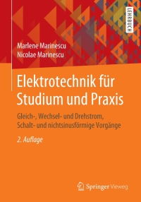 Cover image: Elektrotechnik für Studium und Praxis 2nd edition 9783658288839