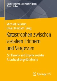 Cover image: Katastrophen zwischen sozialem Erinnern und Vergessen 1st edition 9783658289324