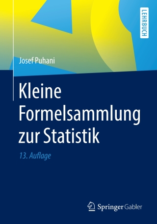 Cover image: Kleine Formelsammlung zur Statistik 13th edition 9783658289522
