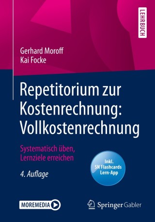 Imagen de portada: Repetitorium zur Kostenrechnung: Vollkostenrechnung 4th edition 9783658289706