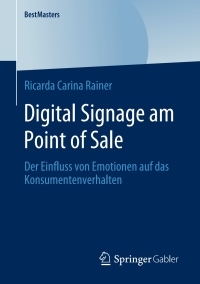表紙画像: Digital Signage am Point of Sale 9783658290023