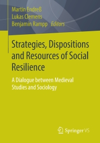 Imagen de portada: Strategies, Dispositions and Resources of Social Resilience 1st edition 9783658290580