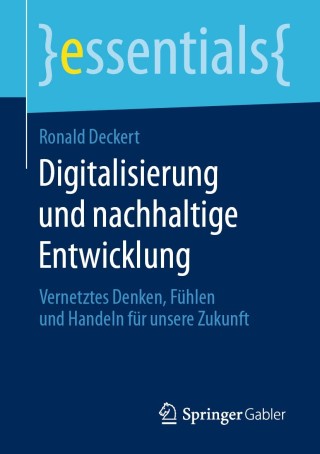Cover image: Digitalisierung und nachhaltige Entwicklung 9783658290962