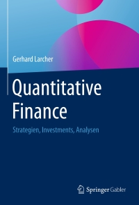 Omslagafbeelding: Quantitative Finance 9783658291570