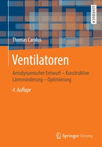 Cover image: Ventilatoren 4th edition 9783658292577