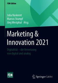 Imagen de portada: Marketing & Innovation 2021 9783658293666