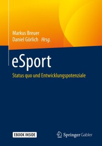 Cover image: eSport 1st edition 9783658293864