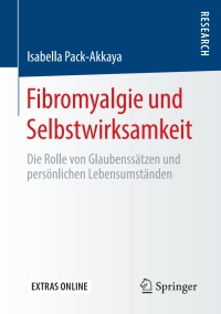 Imagen de portada: Fibromyalgie und Selbstwirksamkeit 9783658294571