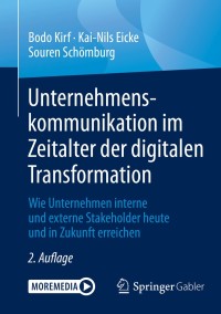 Immagine di copertina: Unternehmenskommunikation im Zeitalter der digitalen Transformation 2nd edition 9783658294717