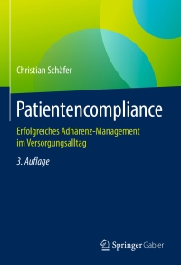 Imagen de portada: Patientencompliance 3rd edition 9783658295639