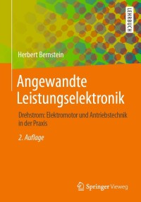 Imagen de portada: Angewandte Leistungselektronik 2nd edition 9783658296131