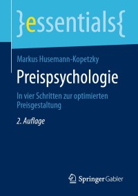 表紙画像: Preispsychologie 2nd edition 9783658296650