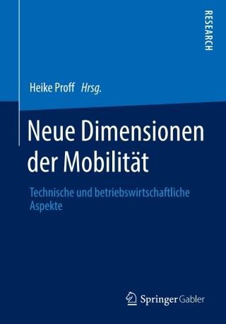 Imagen de portada: Neue Dimensionen der Mobilität 1st edition 9783658297459