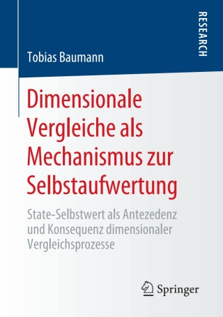 Cover image: Dimensionale Vergleiche als Mechanismus zur Selbstaufwertung 9783658297862