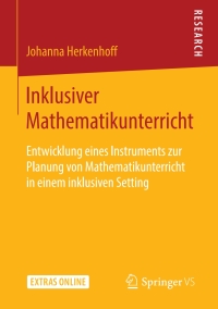 Cover image: Inklusiver Mathematikunterricht 9783658299019