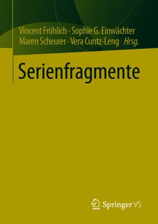 Imagen de portada: Serienfragmente 9783658299507