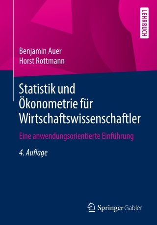 Immagine di copertina: Statistik und Ökonometrie für Wirtschaftswissenschaftler 4th edition 9783658301361