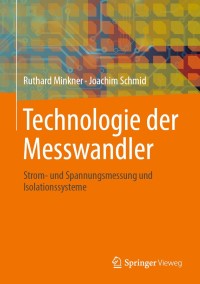 Cover image: Technologie der Messwandler 9783658302061