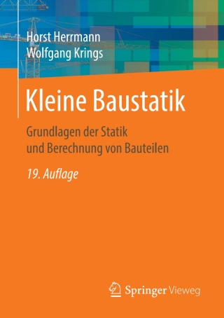 Cover image: Kleine Baustatik 19th edition 9783658302184