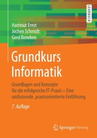 Imagen de portada: Grundkurs Informatik 7th edition 9783658303303