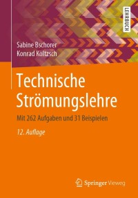 Cover image: Technische Strömungslehre 12th edition 9783658304065