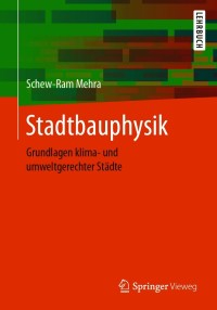 صورة الغلاف: Stadtbauphysik 9783658304485