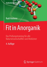 Cover image: Fit in Anorganik 4th edition 9783658304850