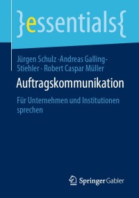 Omslagafbeelding: Auftragskommunikation 9783658305826