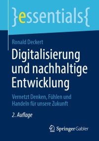 Imagen de portada: Digitalisierung und nachhaltige Entwicklung 2nd edition 9783658305840