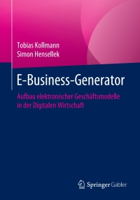 Imagen de portada: E-Business-Generator 9783658306410