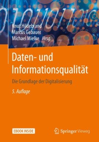Imagen de portada: Daten- und Informationsqualität 5th edition 9783658309909