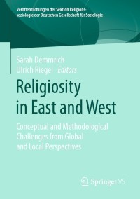 Cover image: Religiosity in East and West 1st edition 9783658310349