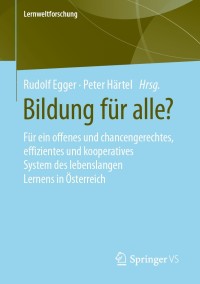 表紙画像: Bildung für alle? 9783658310530