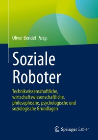 Cover image: Soziale Roboter 9783658311131