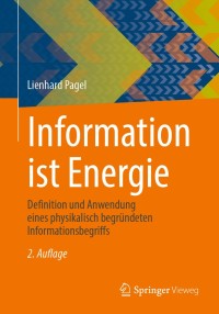 表紙画像: Information ist Energie 2nd edition 9783658312954